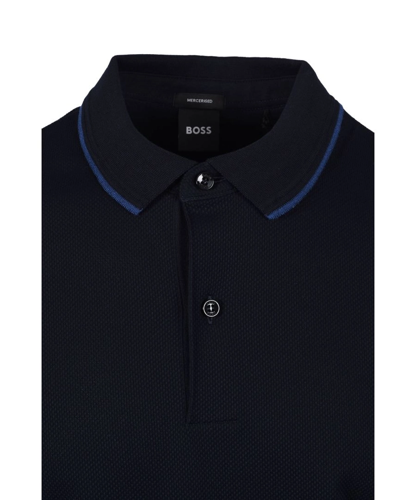 Hugo Boss Mens H-prout 59 Polo Shirt Dark Blue - Size 3XL